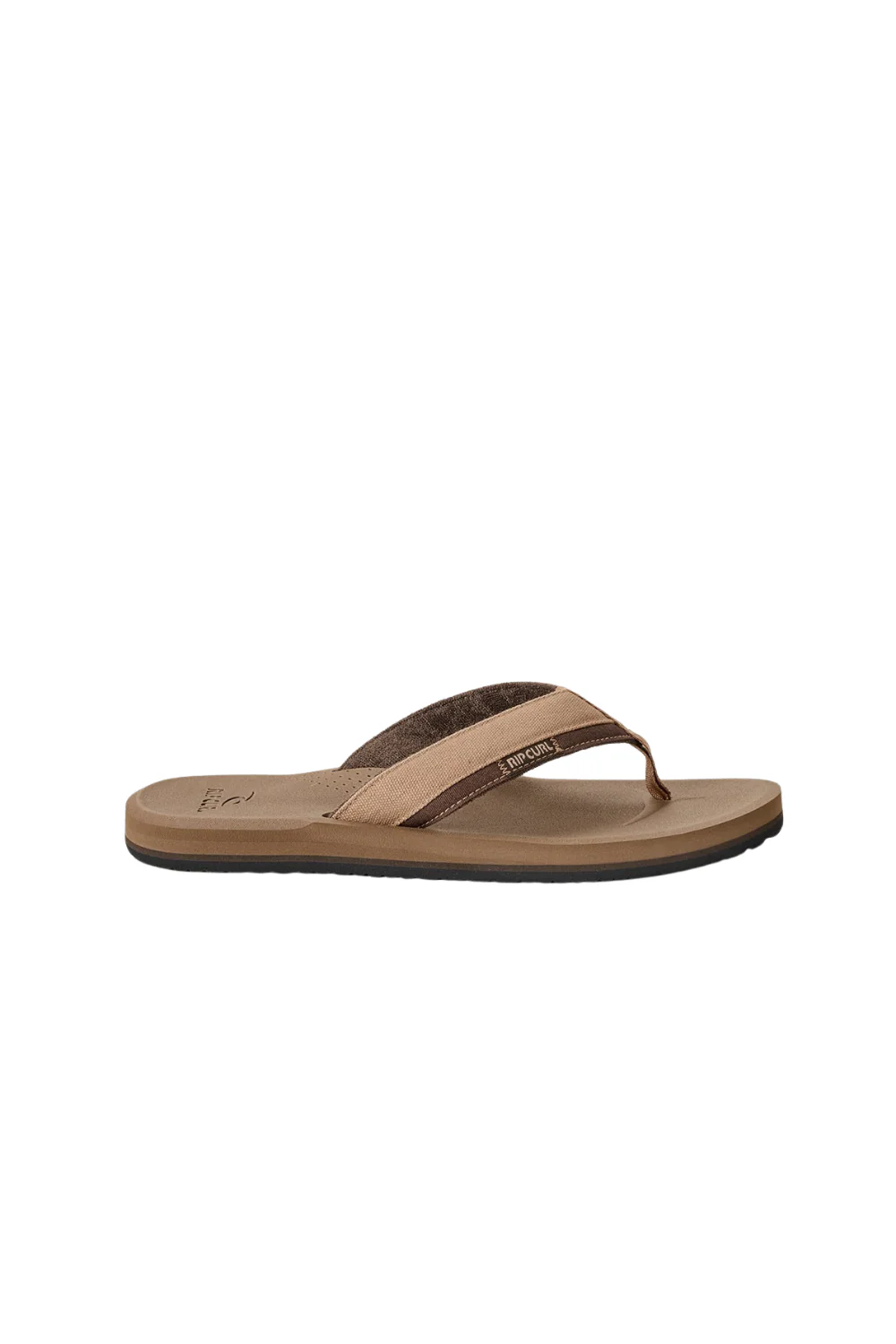 Rip Curl Reactor 2.0 Bloom Mens Open Toe Flip Flops Mocha - Image 2