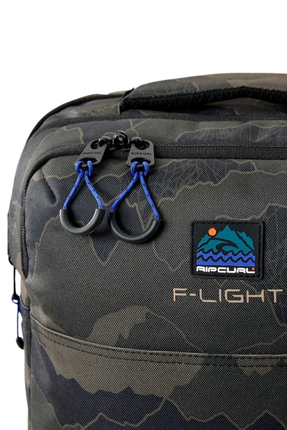 Rip Curl Search Camo F-Light 30L Cabin Bag Black/Olive - Image 4
