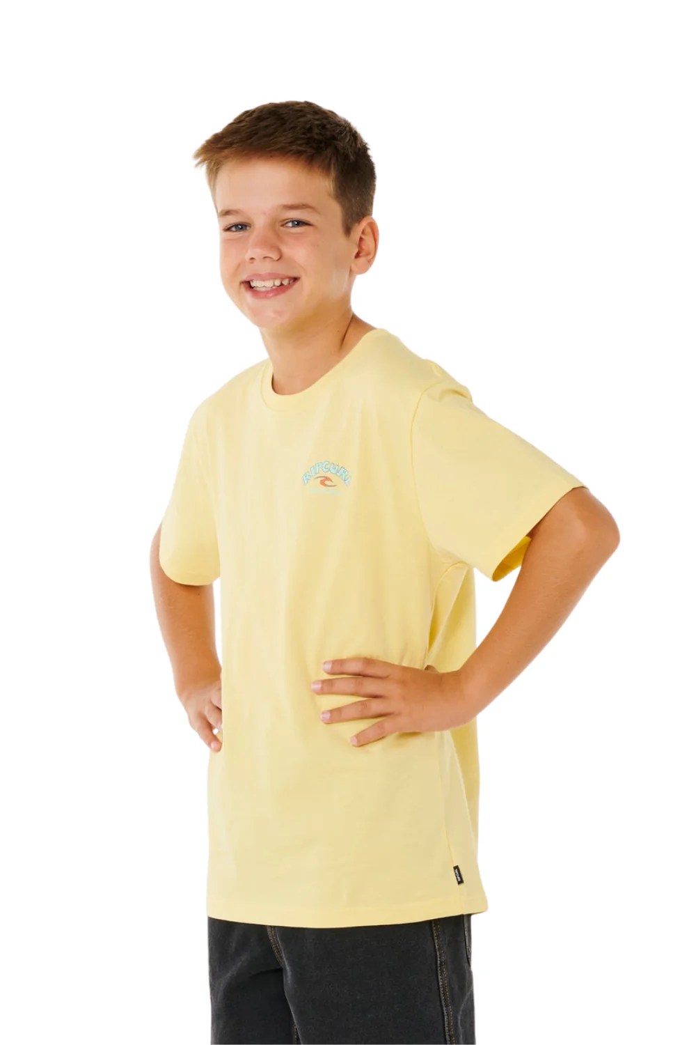 Rip Curl Shred Til Boys T-Shirt Sunlight - Image 3