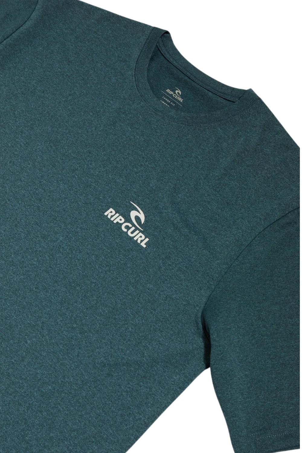 Rip Curl Stack Upf Mens Short Sleeve Rash Vest Navy Marle - Image 3