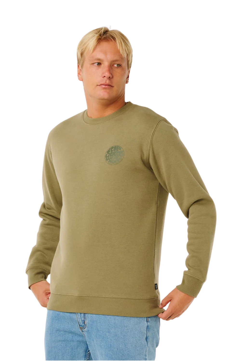 Rip Curl Wetsuit Icon Mens Crew Surplus Green - Image 2
