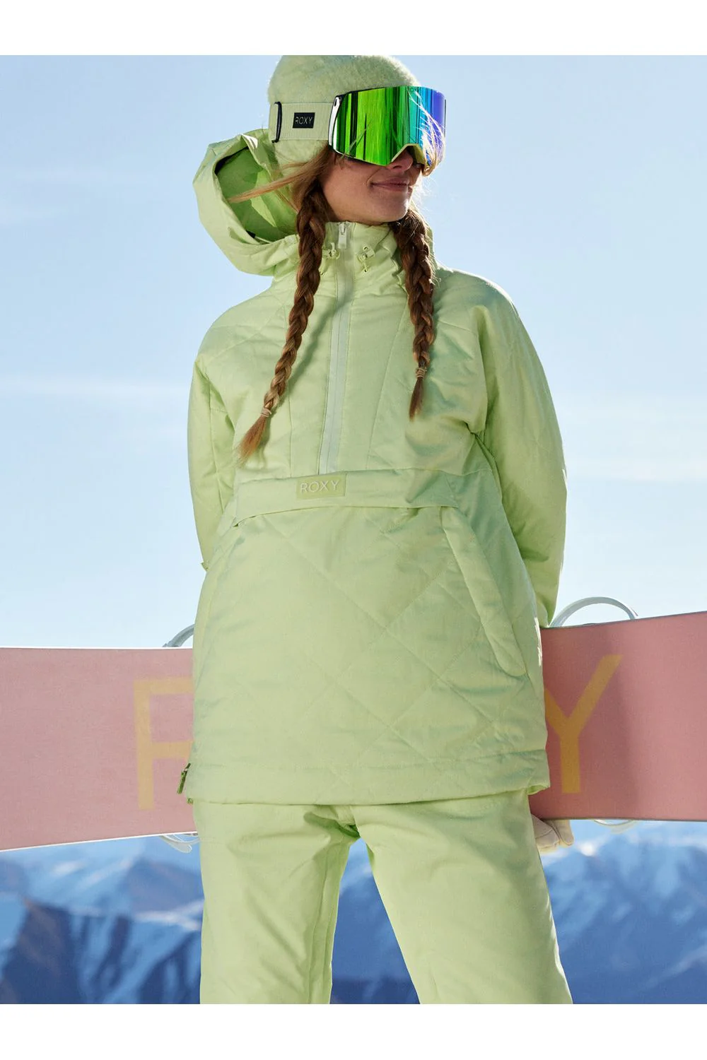 Roxy Radiant Lines Overhead Womens Ski and Snowboard Jacket Butterfly - Image 3