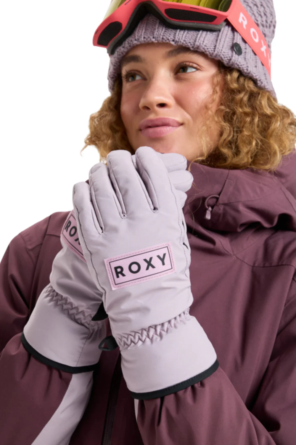 Roxy Womens Freshfield Technical Snow Gloves Nirvana - Image 2
