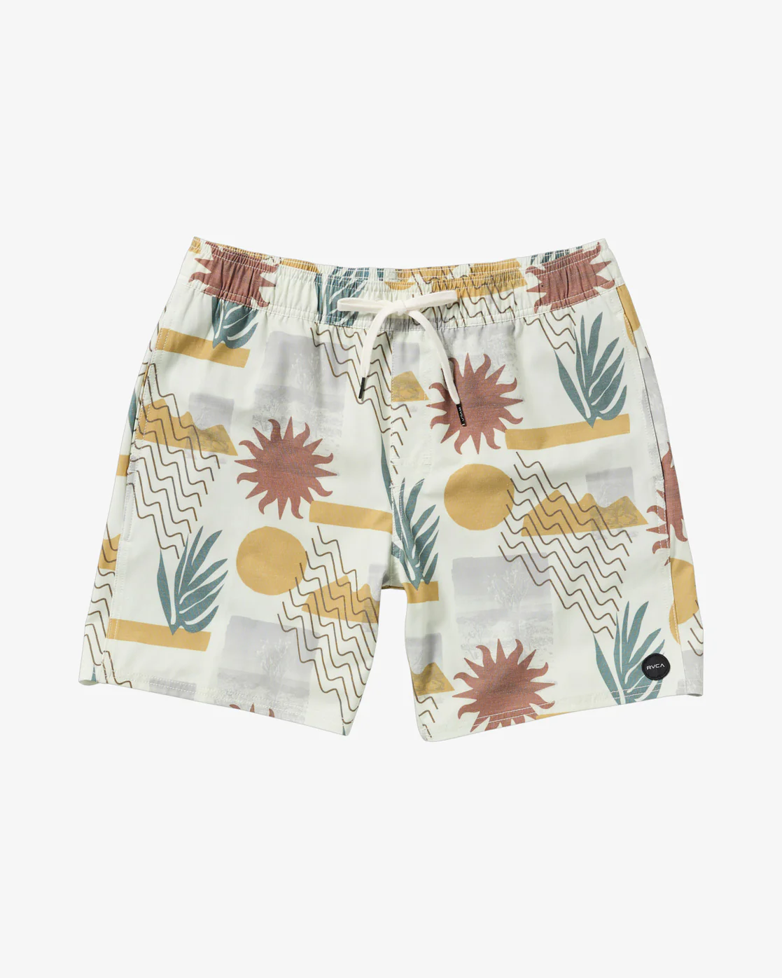 RVCA Atlas Elastic 17 Boardshort Natural - Image 3
