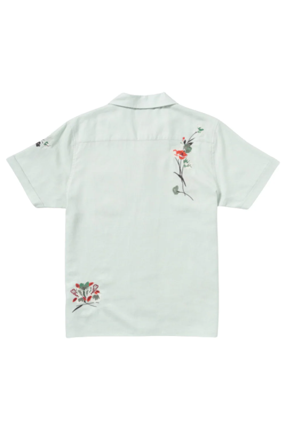 RVCA Nectar Short Sleeve Shirt Green Tea - Image 6