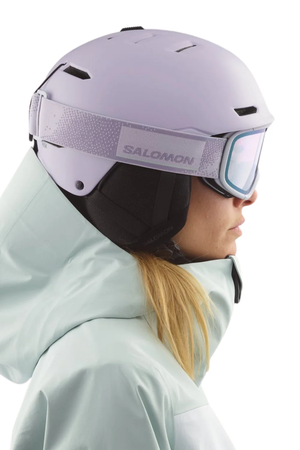 Salomon Aksium 2.0 S Photochromic Unisex Snow Goggles Evening Haze/Blue - Image 2