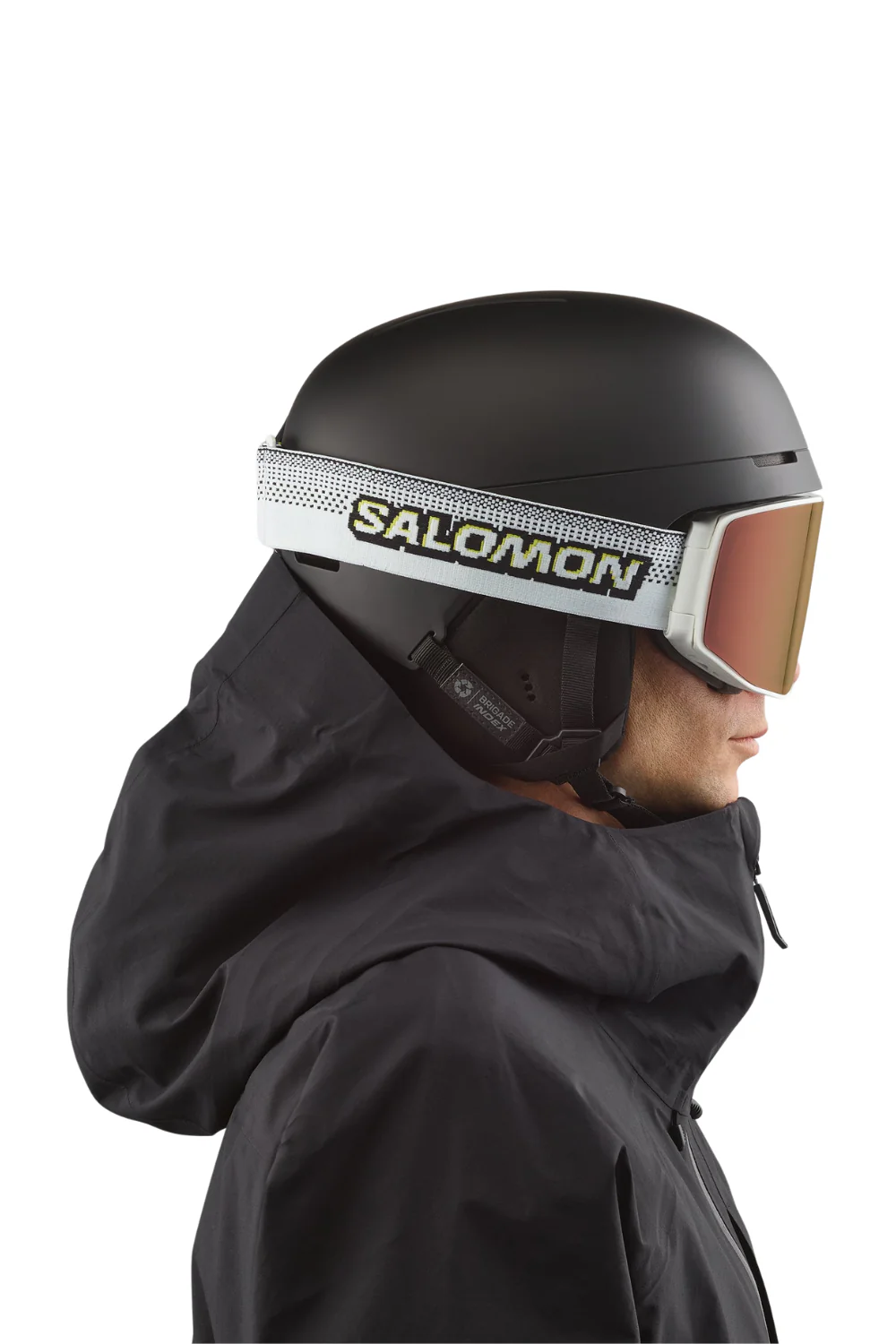 Salomon Brigade Index Unisex Snow Helmet Black - Image 2