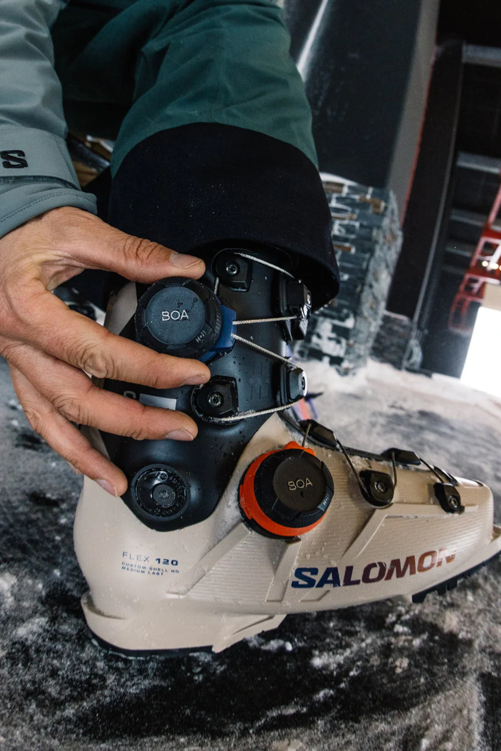 Salomon S/Pro Supra Dual Boa 120 Mens Ski Boots Humu - Image 6