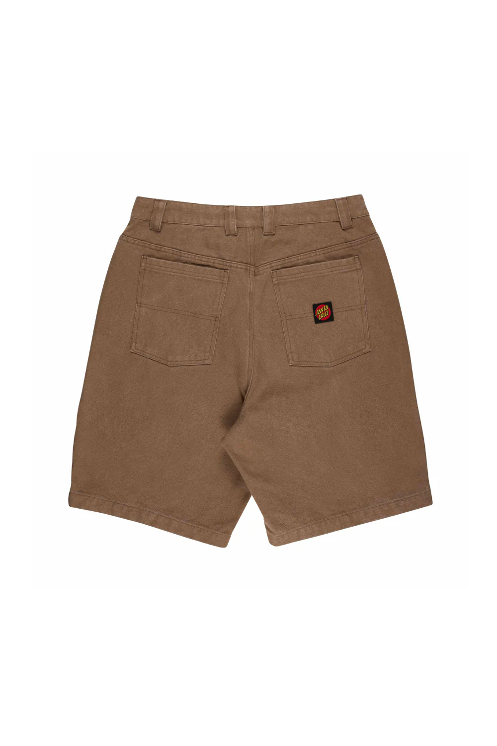Santa Cruz Mens Big Shorts Taupe - Image 6