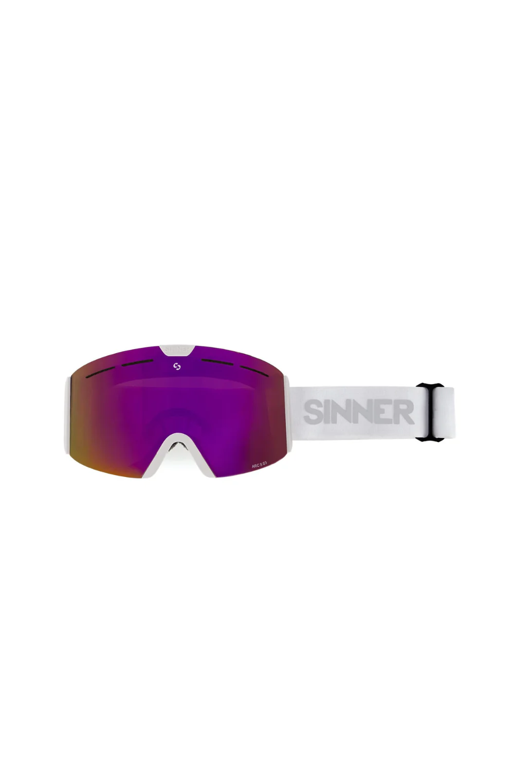Sinner Arc S Snow Goggles Matte White - Image 2