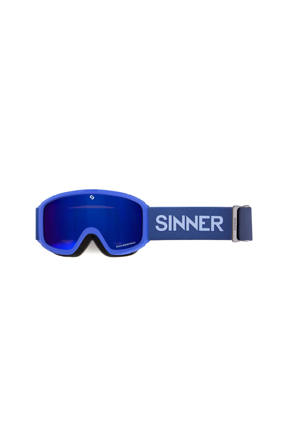 Sinner Duck Mountain Kids Snow Goggles Matte Navy Blue - Image 2