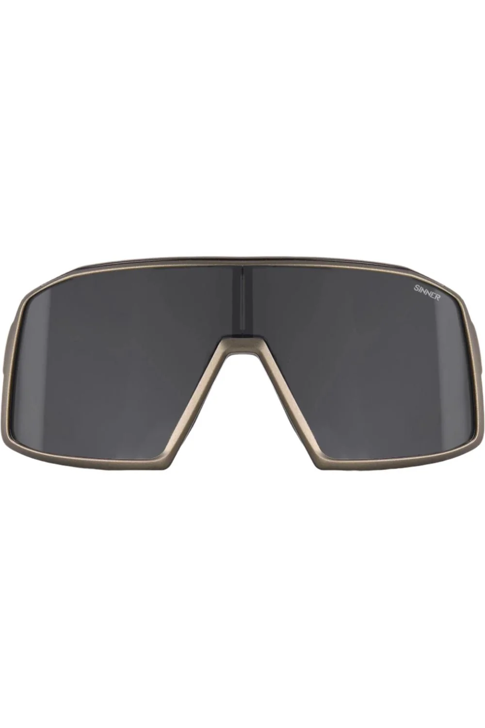 Sinner Narvik Sunglasses Matte Dark Grey - Silver Mirror - Image 2