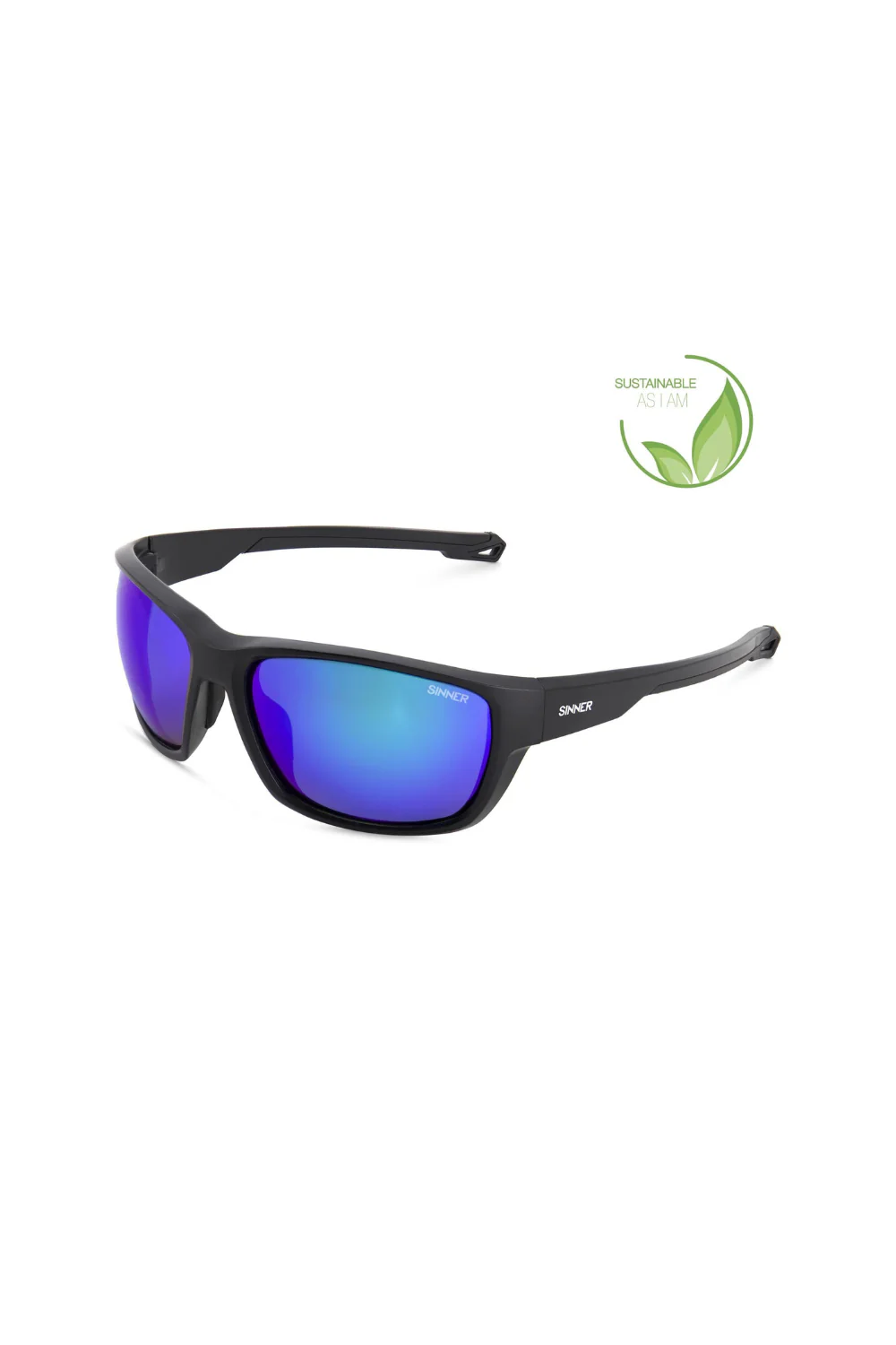 Sinner Nirapi Sunglasses Matte Black/Red