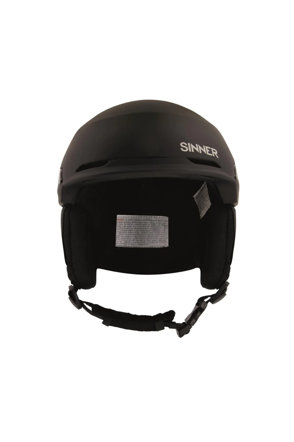 Sinner Zermatt Snow Helmet Matte Black - Image 3