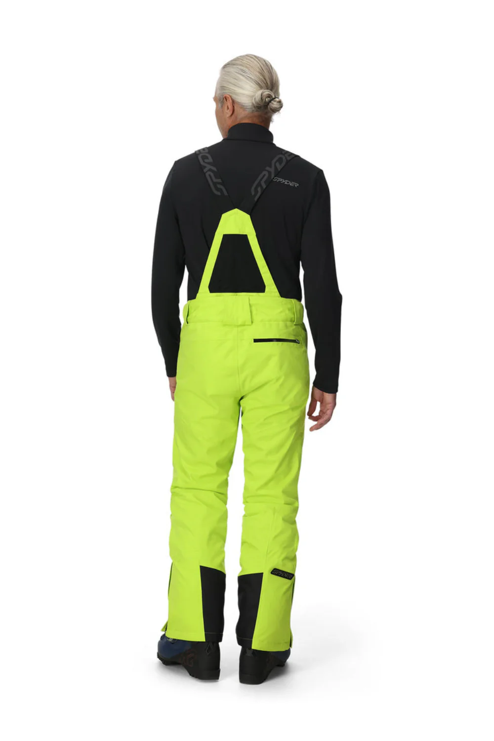 Spyder Dare Mens Insulated  Ski Pants Lime - Image 2