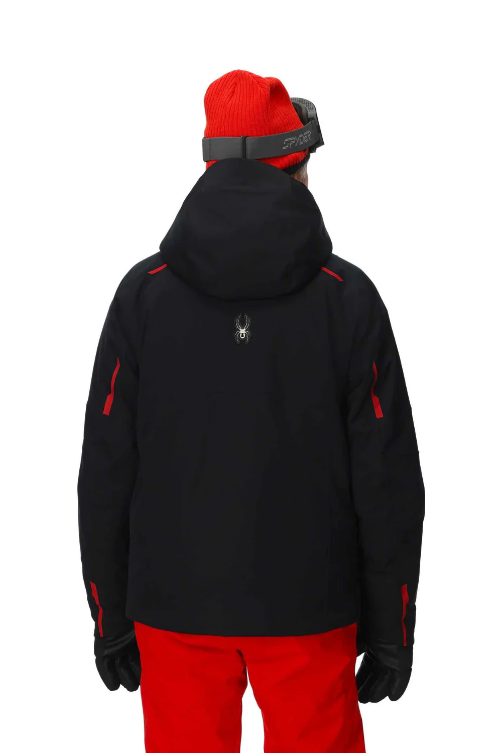 Spyder Mens Leader Insulated Ski Jacket Black Escape - Image 2