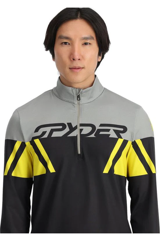 Spyder Podium 1/2 Zip Fleece Acid Yellow - Image 3