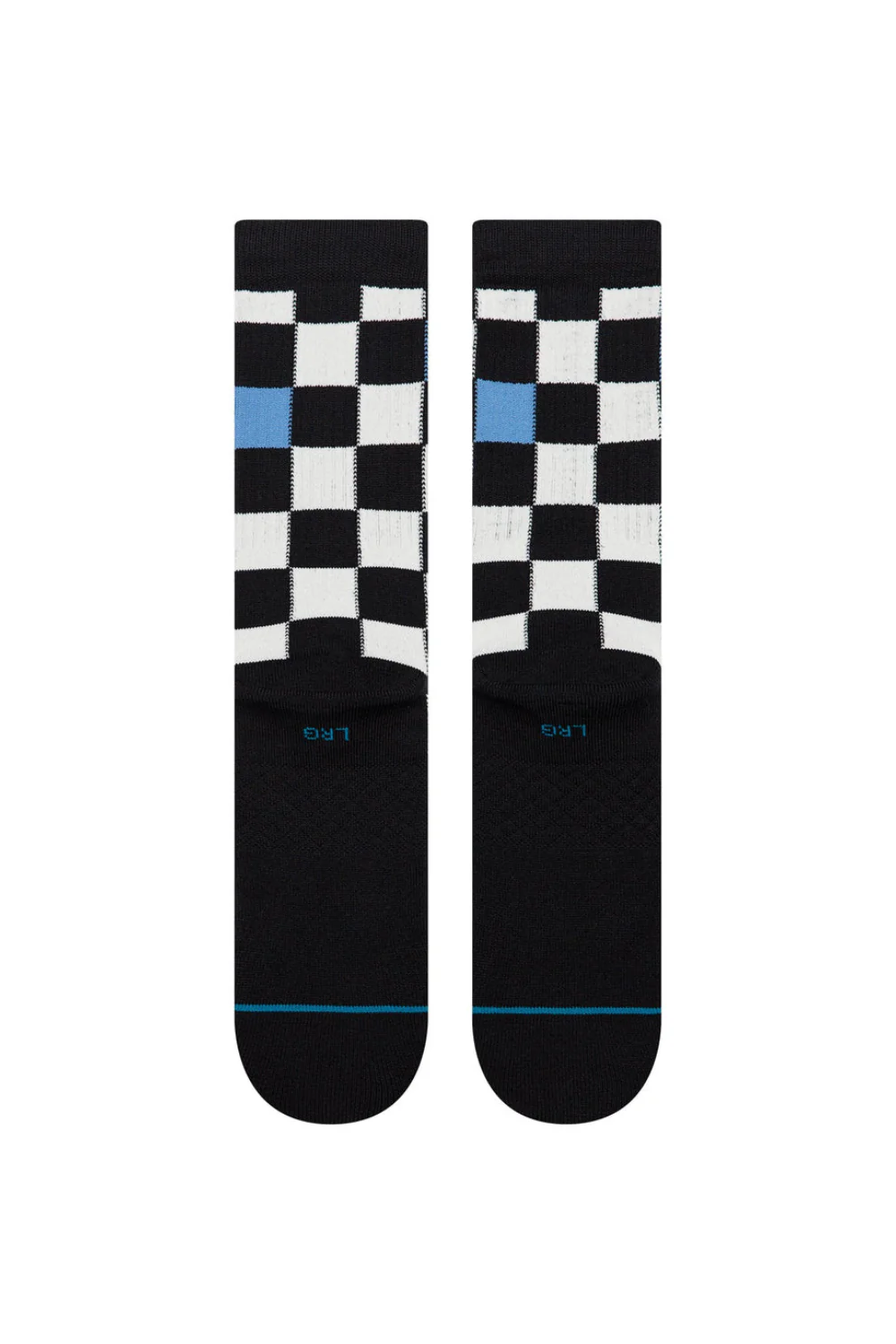 Stance Chef Check Crew Socks Black - Image 3