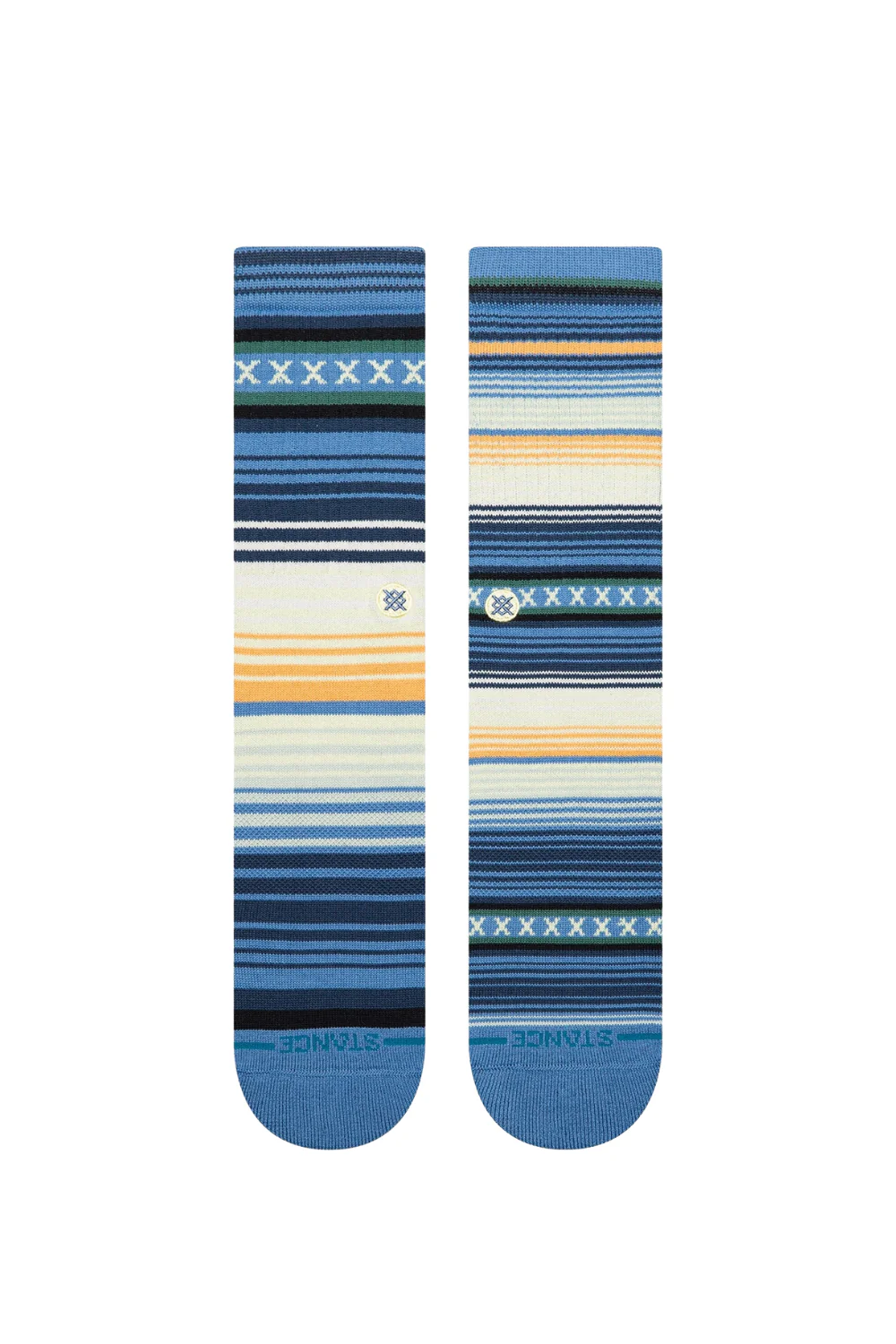 Stance Curren Crew Socks Capriblue - Image 2