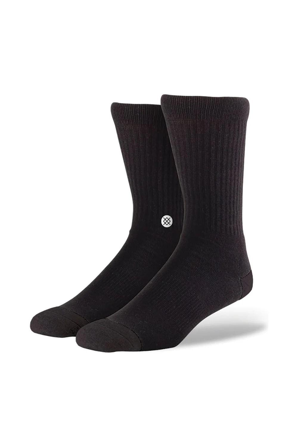 Stance Icon Crew Socks 3 Pack Black/White/Grey - Image 4