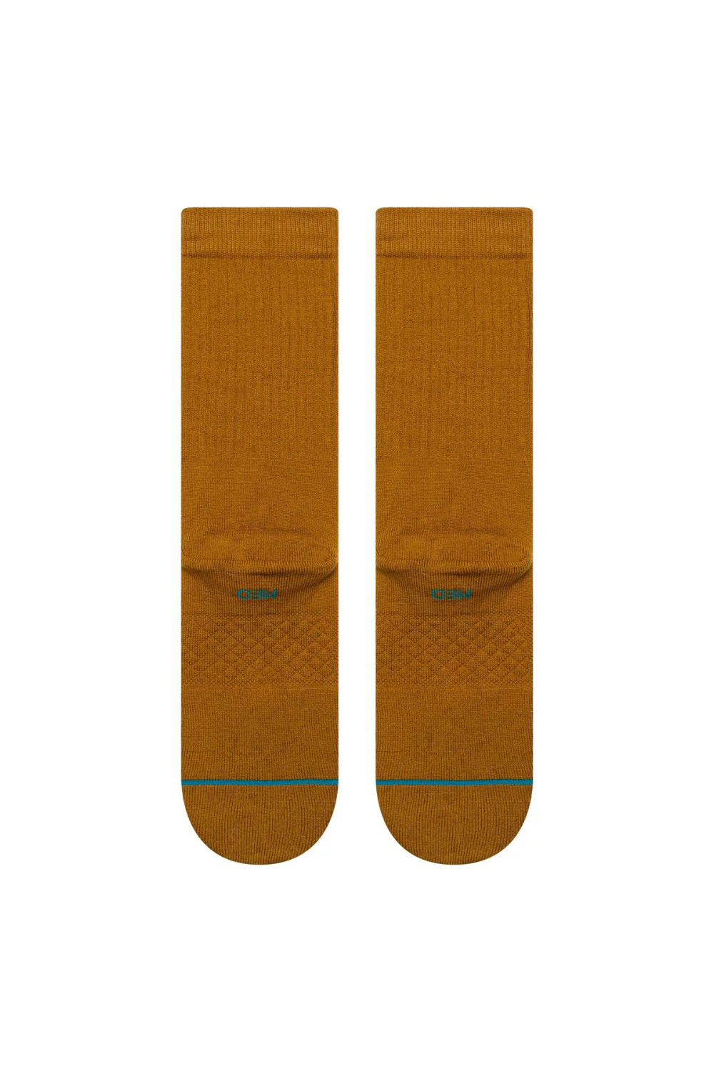 Stance Icon Crew Socks Gold Canvas - Image 3