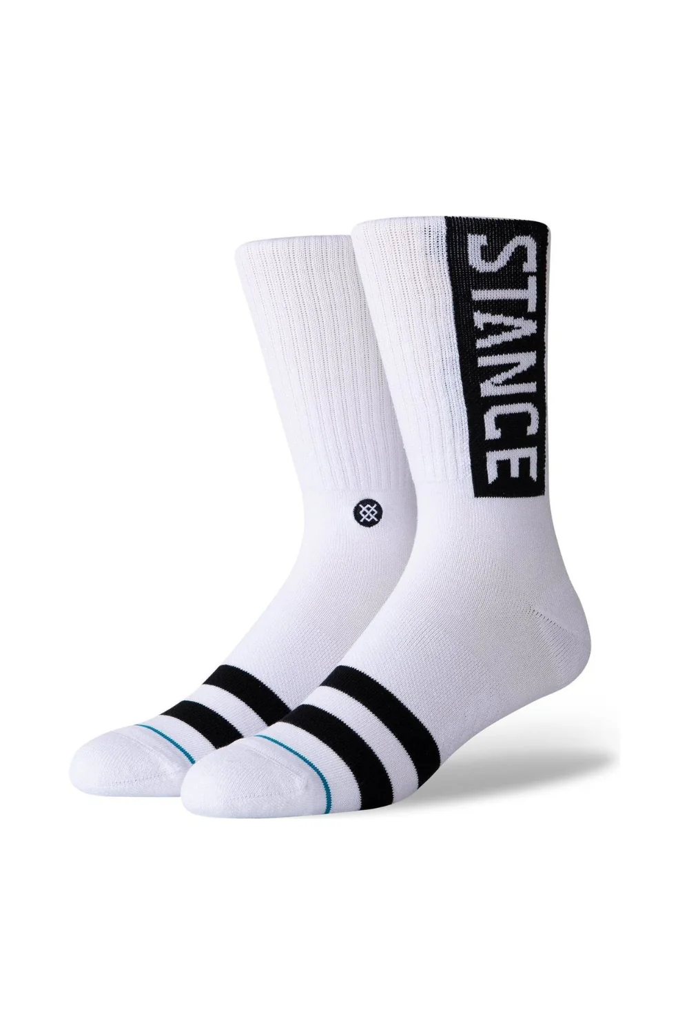 Stance OG Crew Socks White