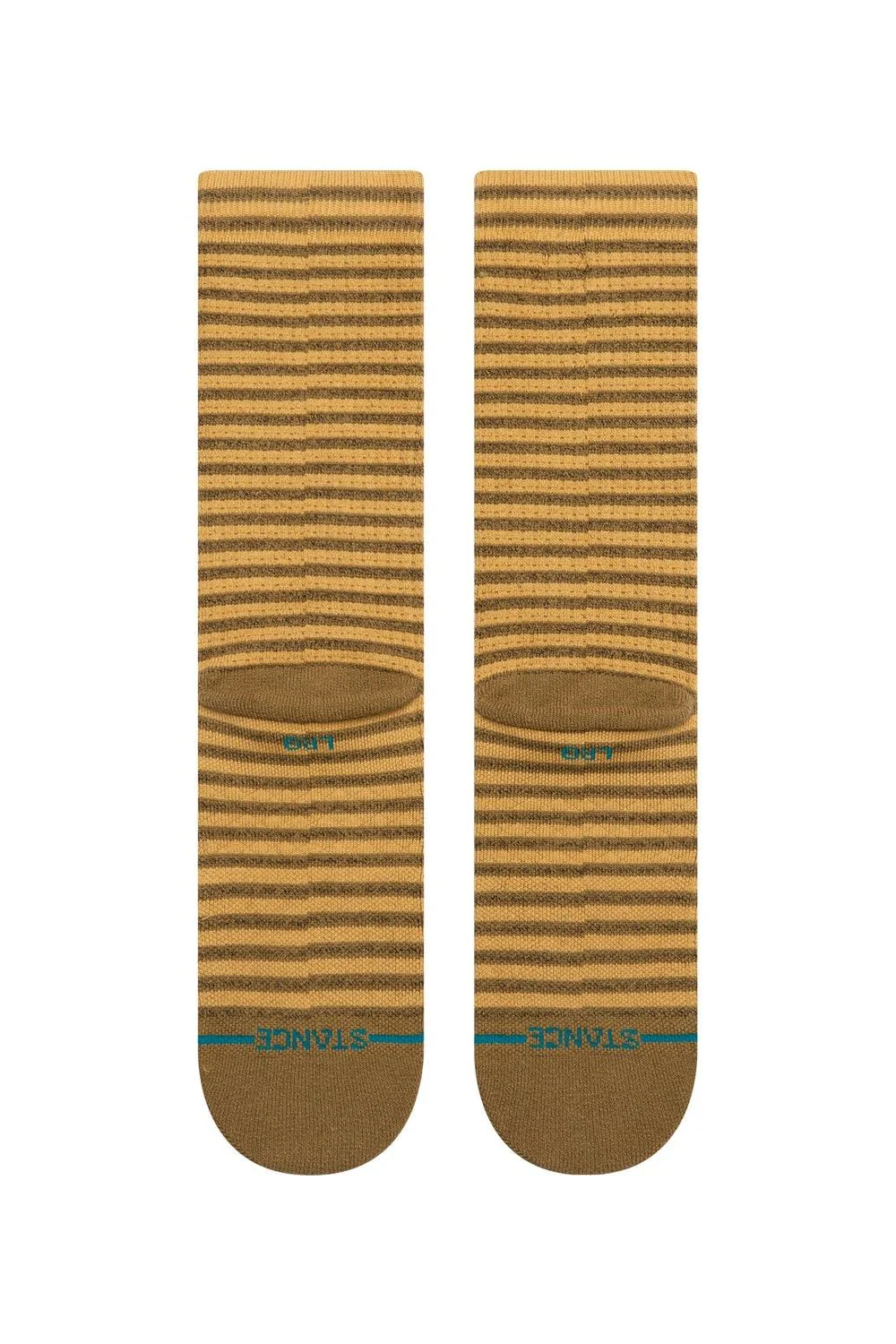 Stance Skipper Crew Sock Stone - Image 2