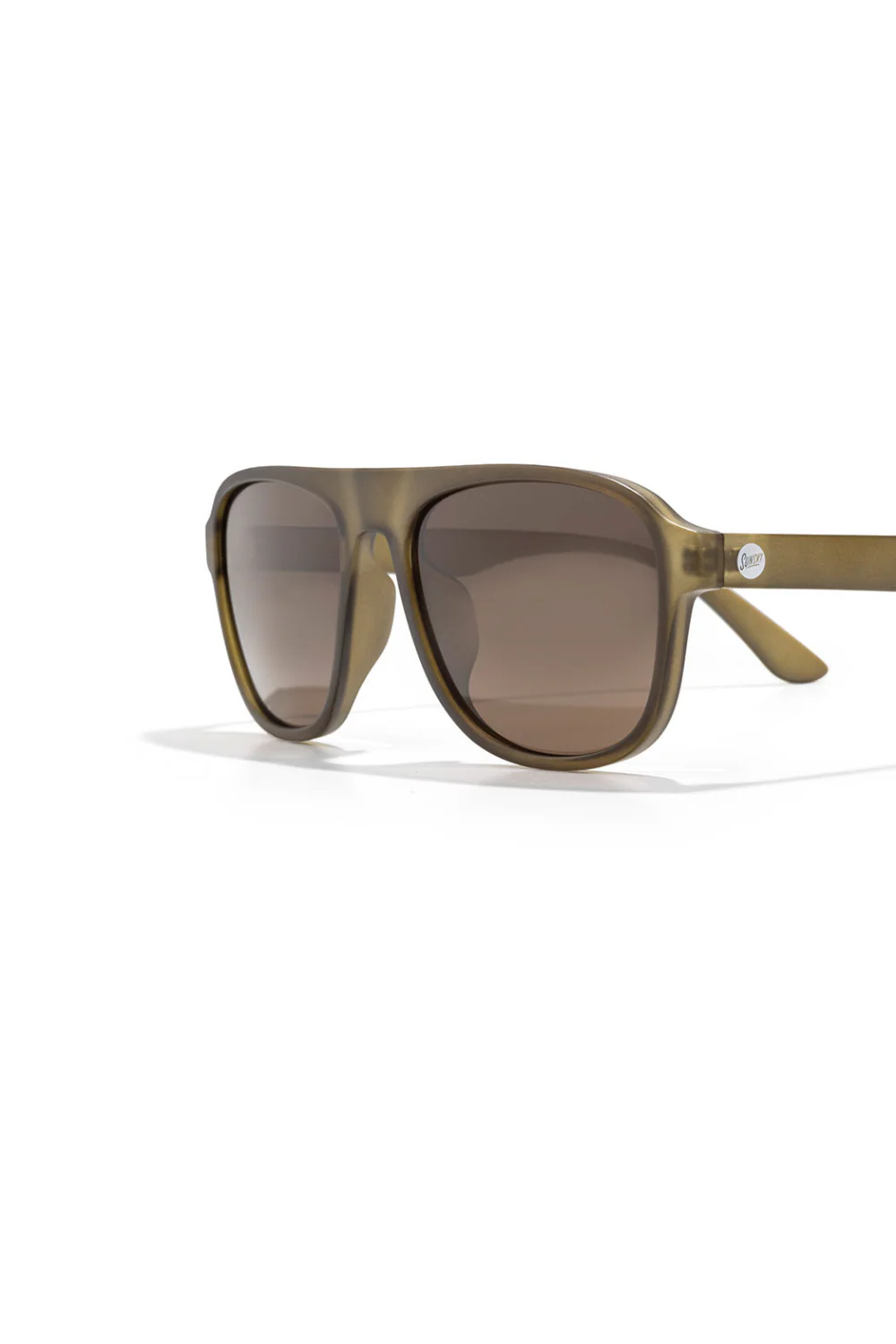 Sunski Shoreline Sunglasses Olive Amber - Image 3