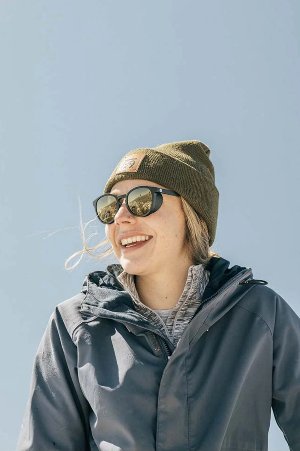 Sunski Tera Sunglasses Black Gold - Image 5