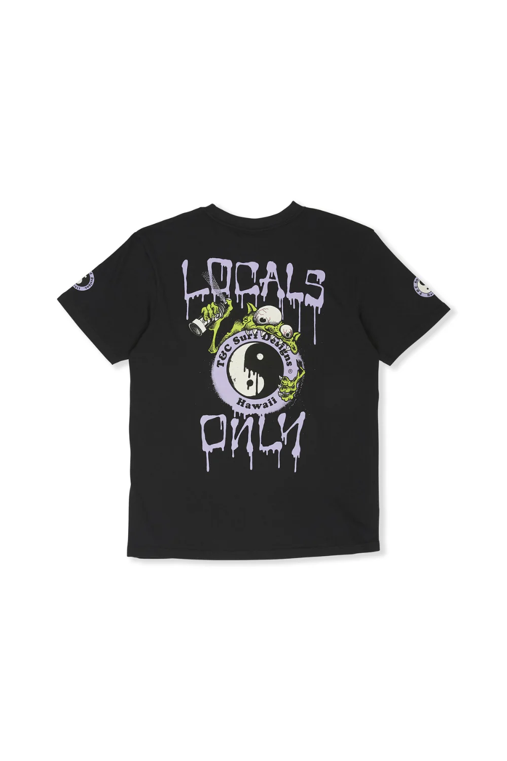 T&C Surf Designs Funco YY Mens T-Shirt Fatigue Black
