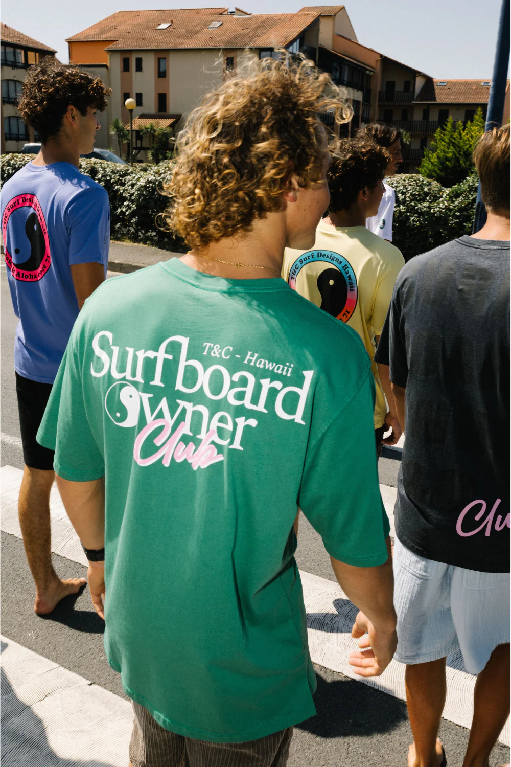 T&C Surf Designs Owner Mens T-Shirt Green - Image 2