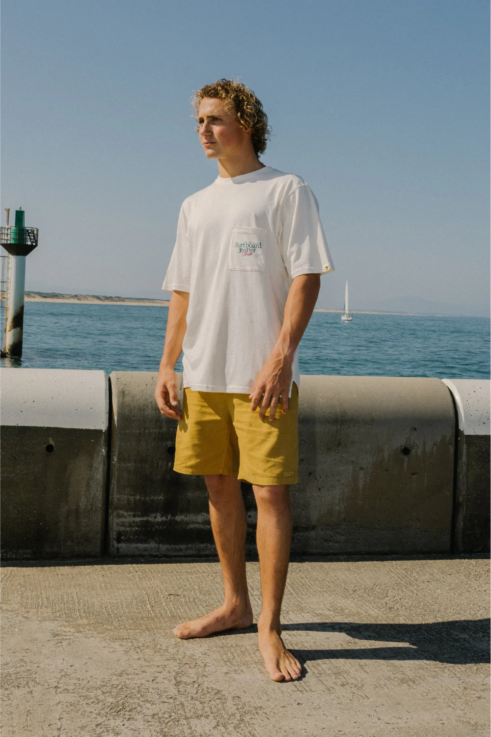 T&C Surf Designs Owner Mens T-Shirt Vintage White - Image 4