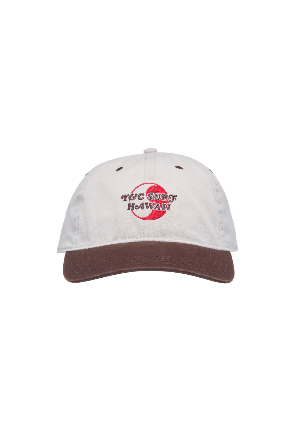T&C Surf Designs TCSH Dad Cap Greige\Brown
