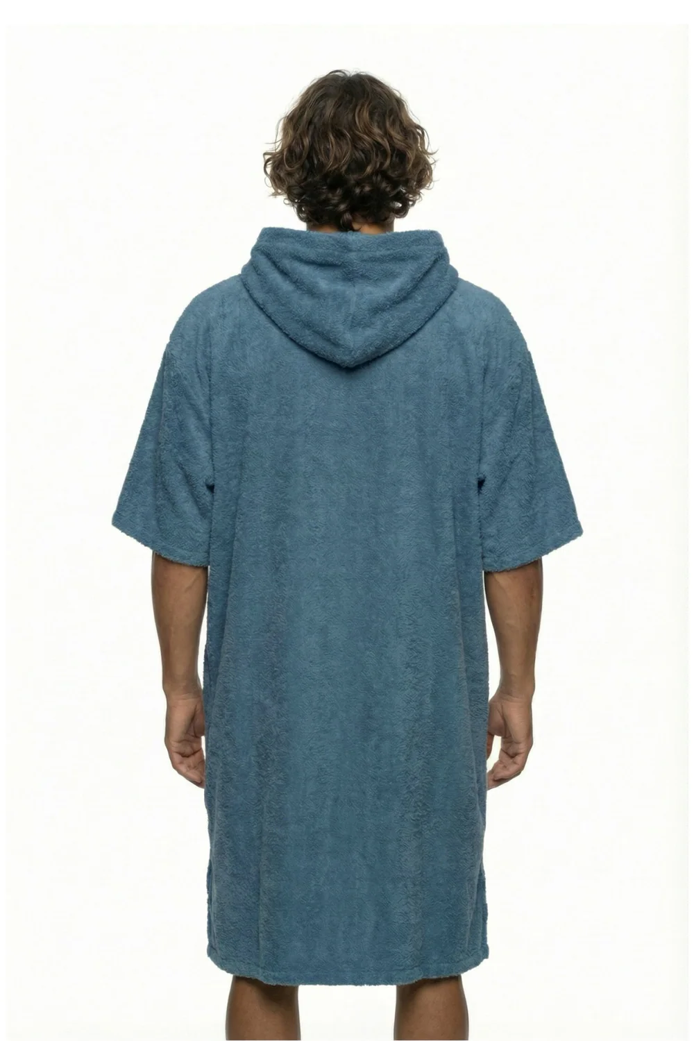 Tiki Adults Hooded Change Robe Navy - Image 5
