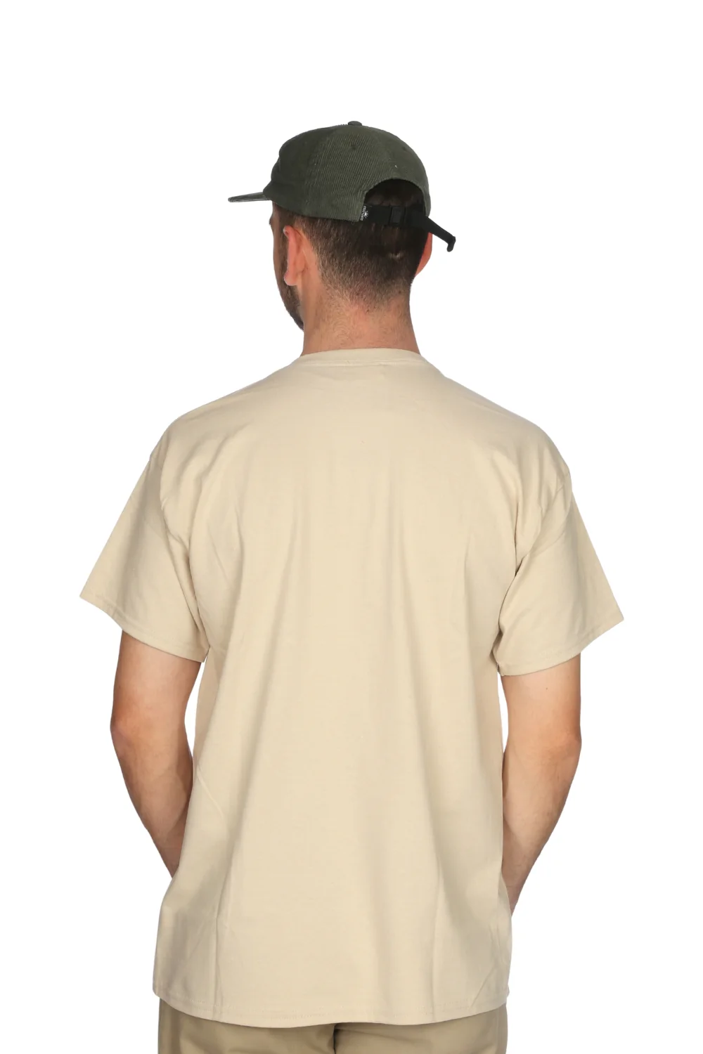 Tiki Corp Mens T-Shirt Sand - Image 3
