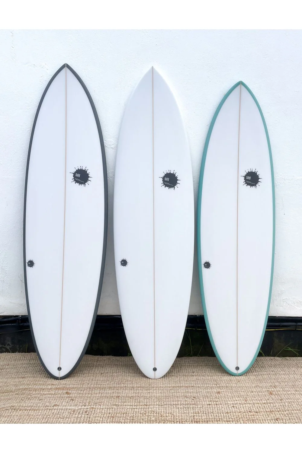 Tiki Custom Surfboard - Drifter Twin - White - Image 5