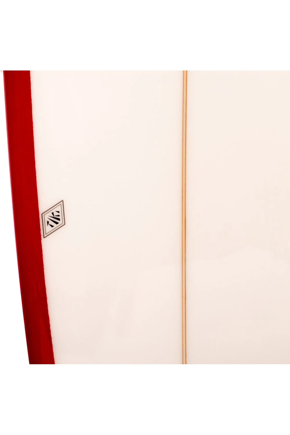 Tiki Custom Longboard Surfboard - 9'3 Totem Mal - Savvy Red - Image 3