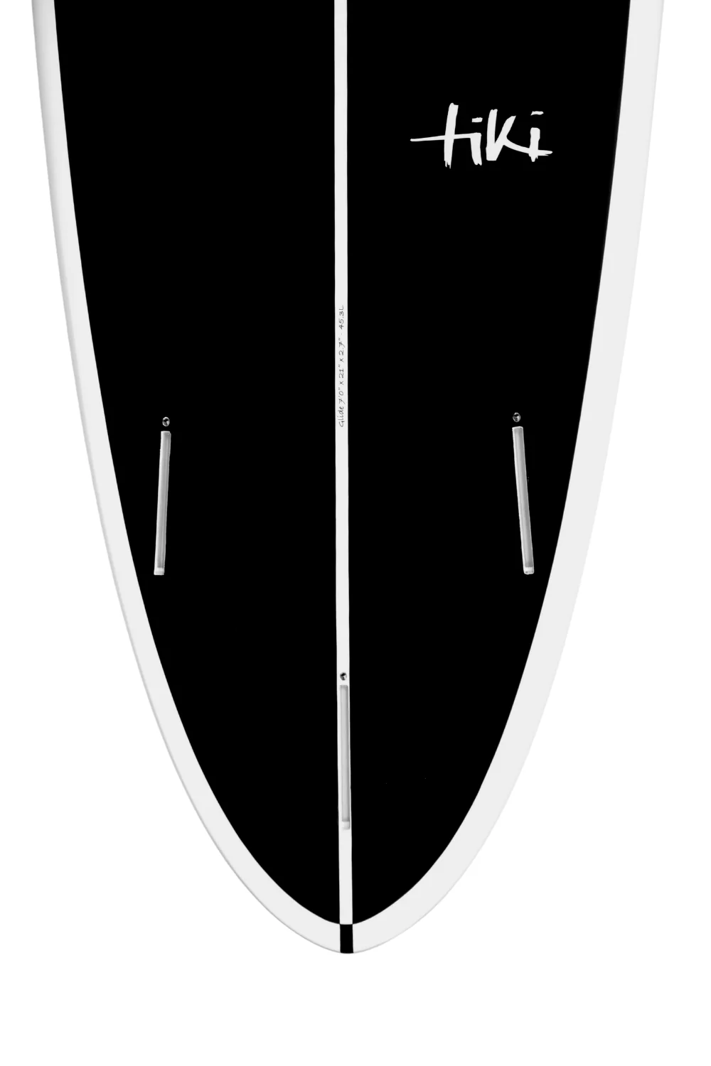 Tiki Evolution Amp'd X Glide Surfboard Black-White - Image 7