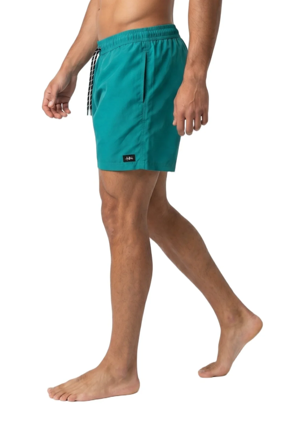 Tiki Mens Volley Shorts Turquoise - Image 3