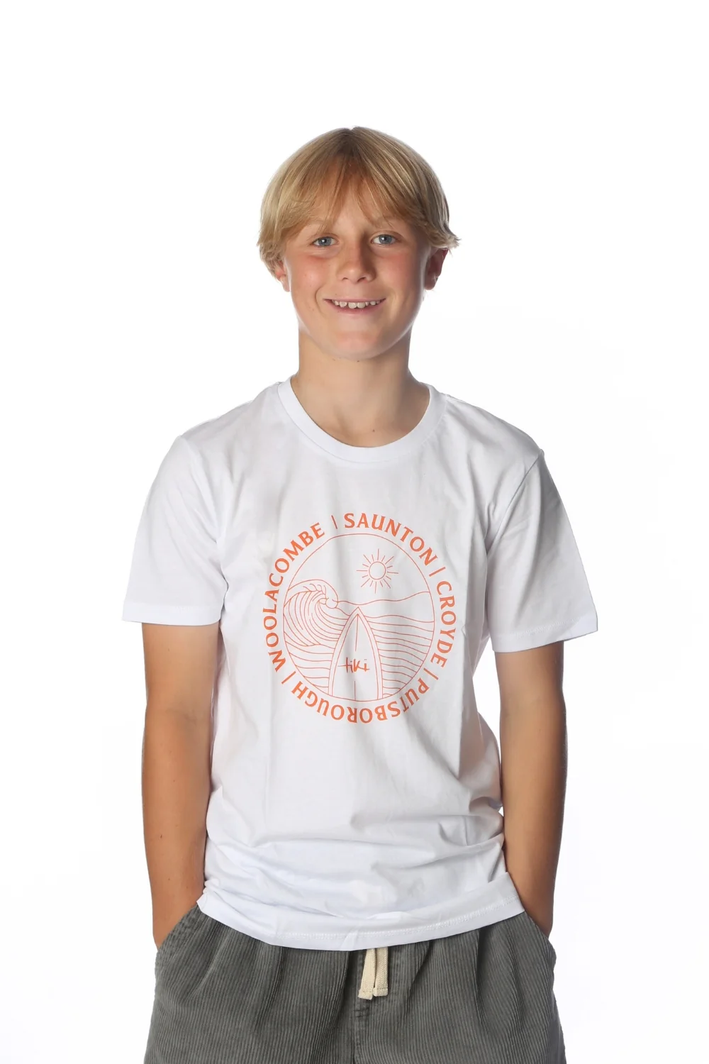 Tiki North Devon Mini T-Shirt White