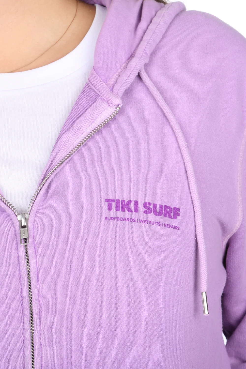 Tiki OG Surf Shop Zip Hood Purple - Image 3