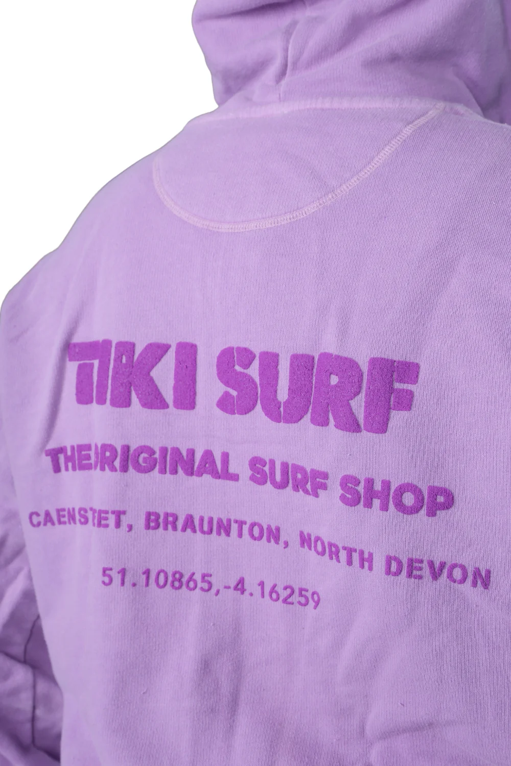 Tiki OG Surf Shop Zip Hood Purple - Image 5