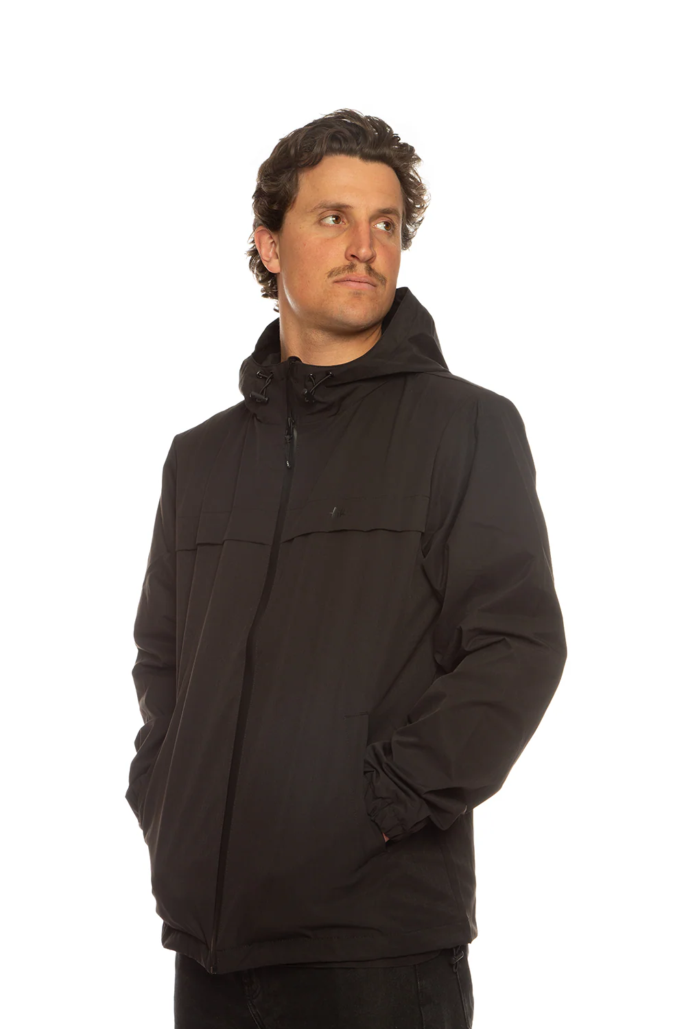 Tiki Storm Mens Jacket Black - Image 2
