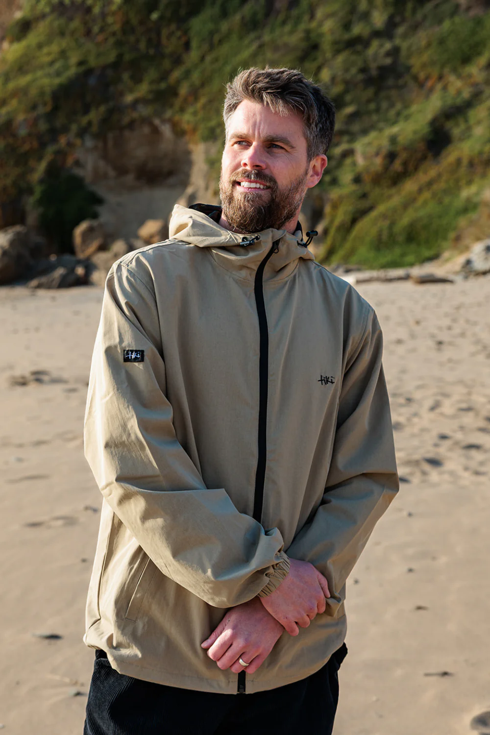 Tiki Storm Mens Jacket Camel - Image 5