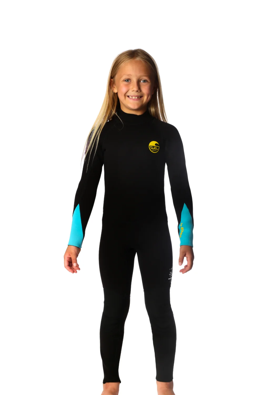 Tiki Tech 3/2 Kids Back Zip Wetsuit - Image 4