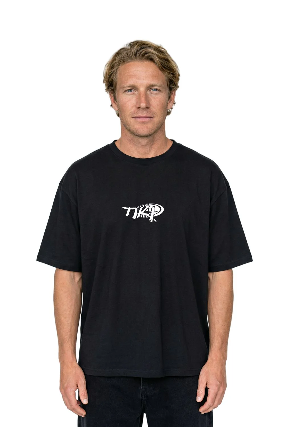 Tiki Vapour Mens T-Shirt Black