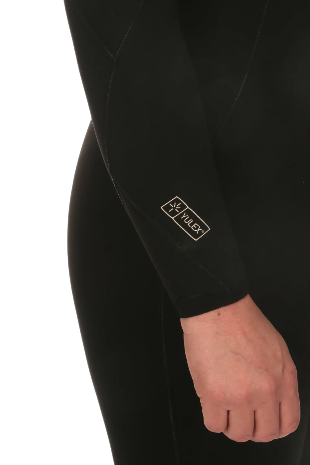 Tiki Zepha Eco 4/3 Womens Wetsuit Yulex Chest Zip Black - Image 10