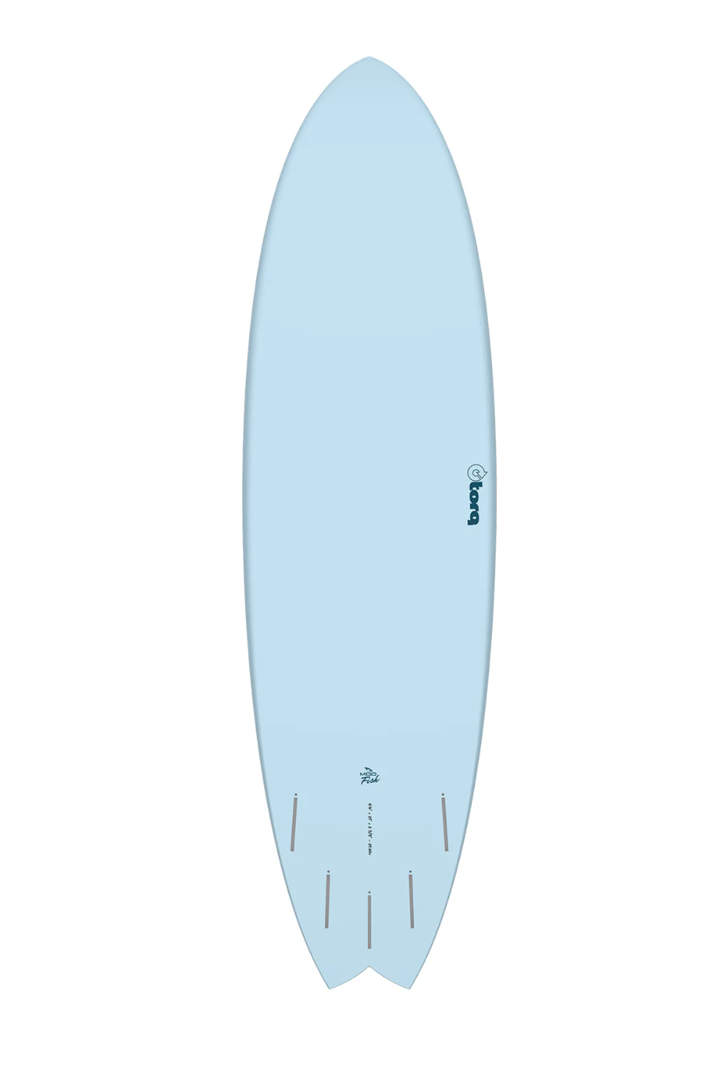 Torq Mod Fish TET Surfboard Laguna Artic Blue - Image 2