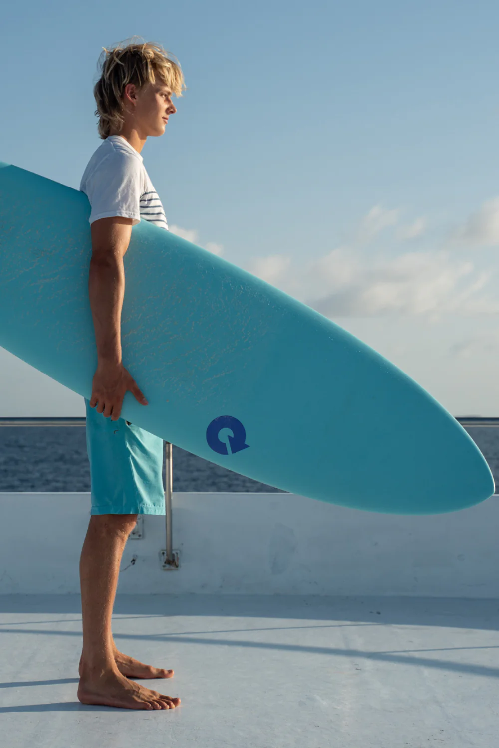 Torq Mod Fun TET Surfboard Pop Cobalt - Image 4