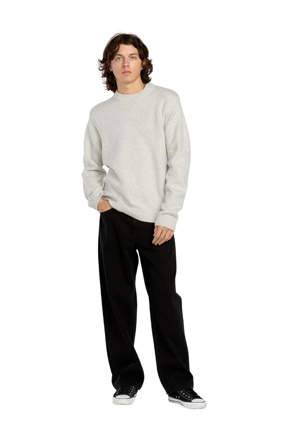 Volcom Edmonder II Sweater Dirty White - Image 6